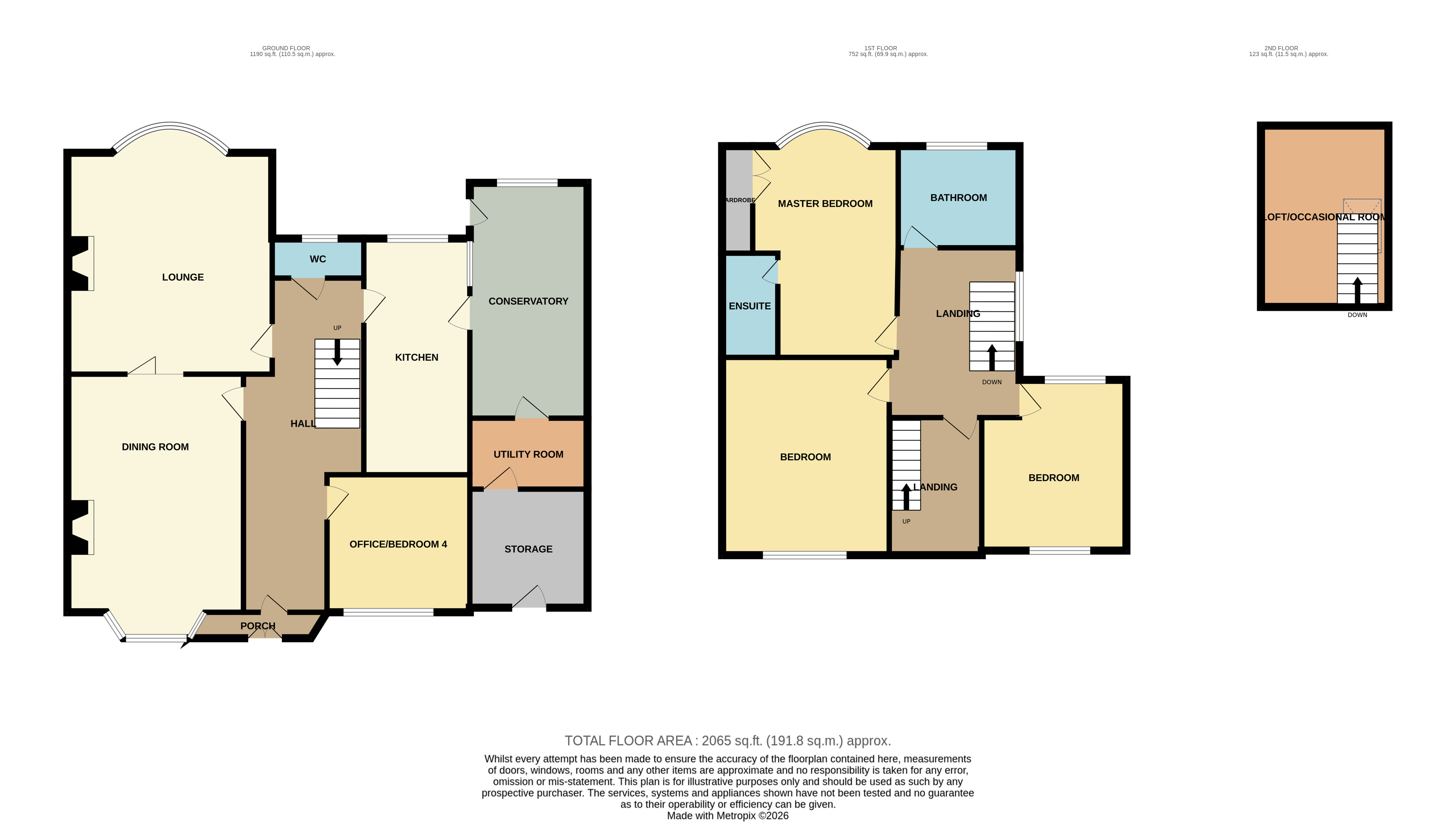 11, Lady Ediths Avenue, Scarborough floorplan
