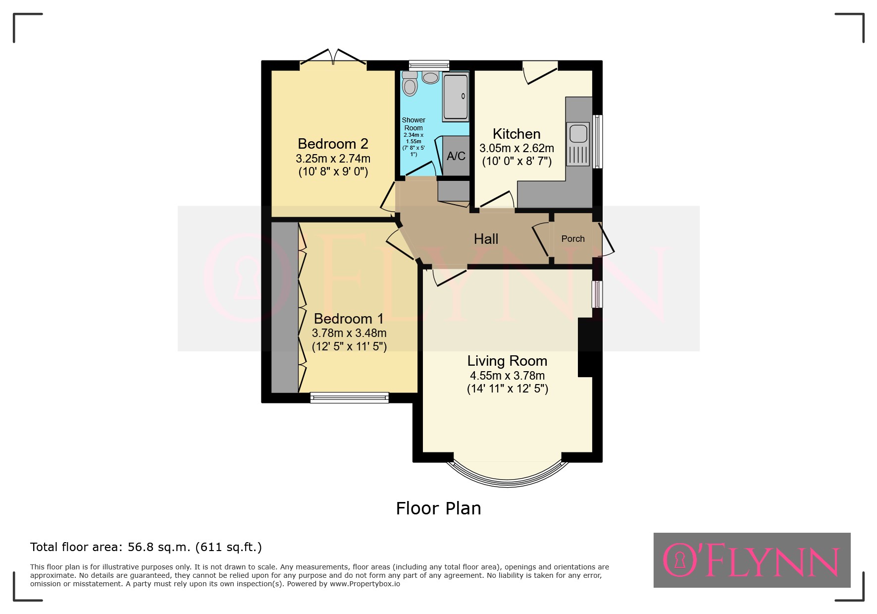 16 Seagrave Drive, Leicester floorplan