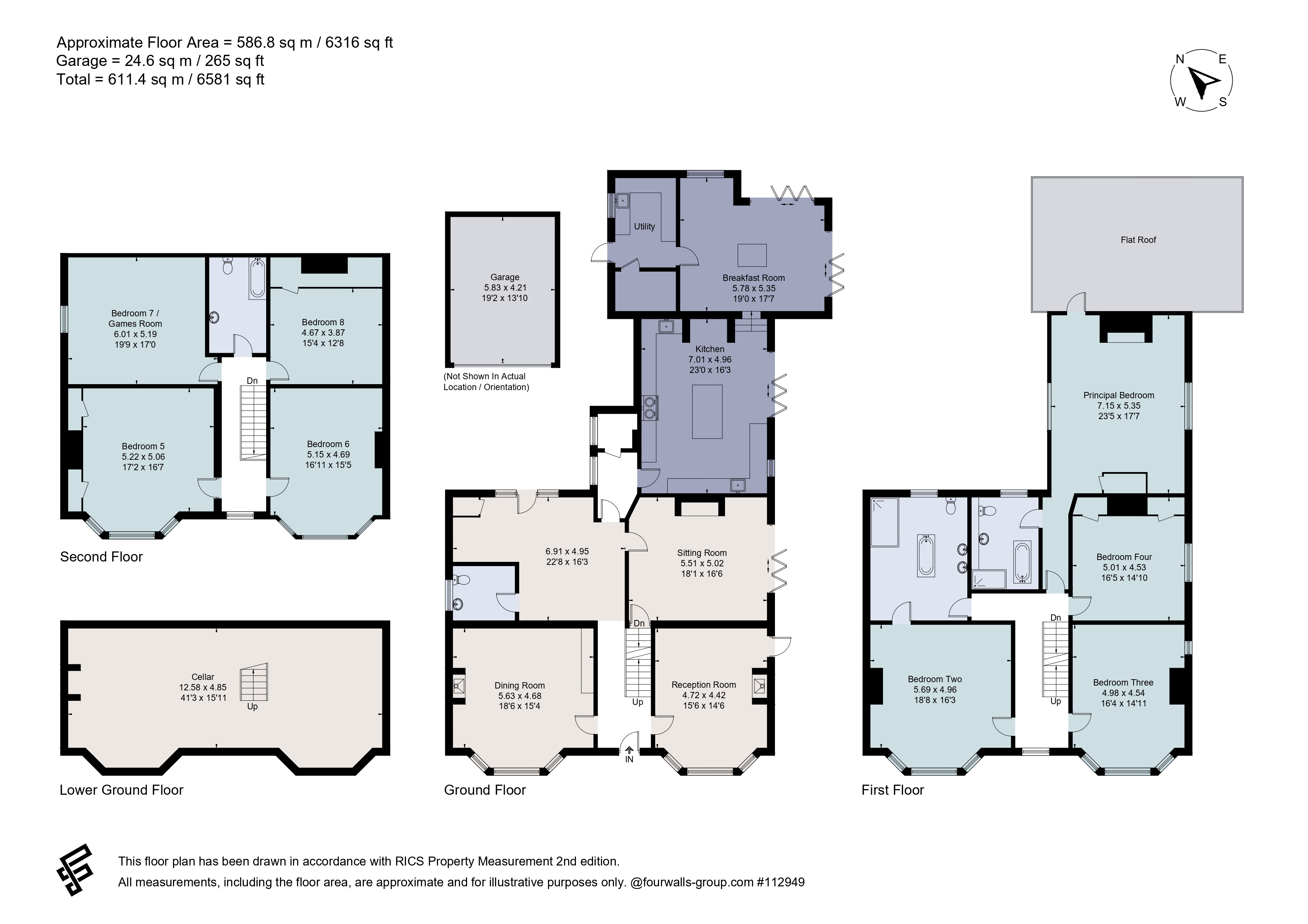 The Street, Ashford floorplan