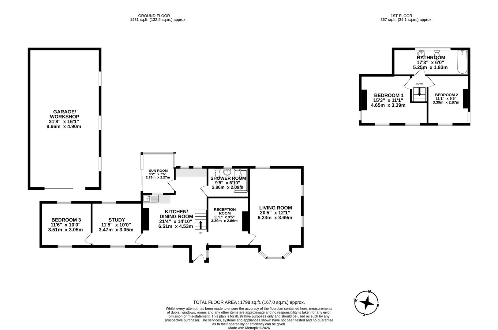Lark Hill, Lhen Road, Isle Of Man floorplan