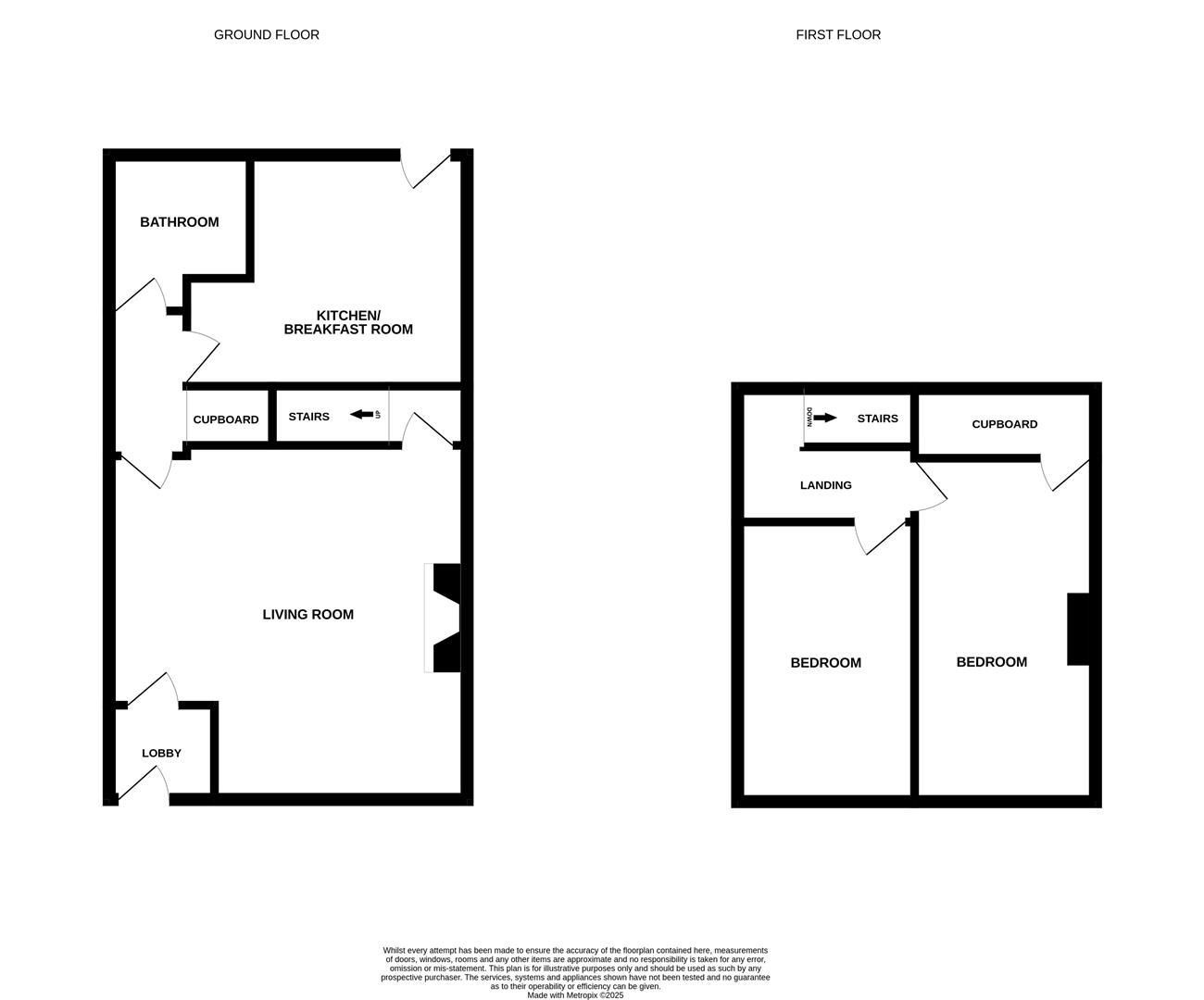 26, Baxter Place, Seaton Delaval floorplan