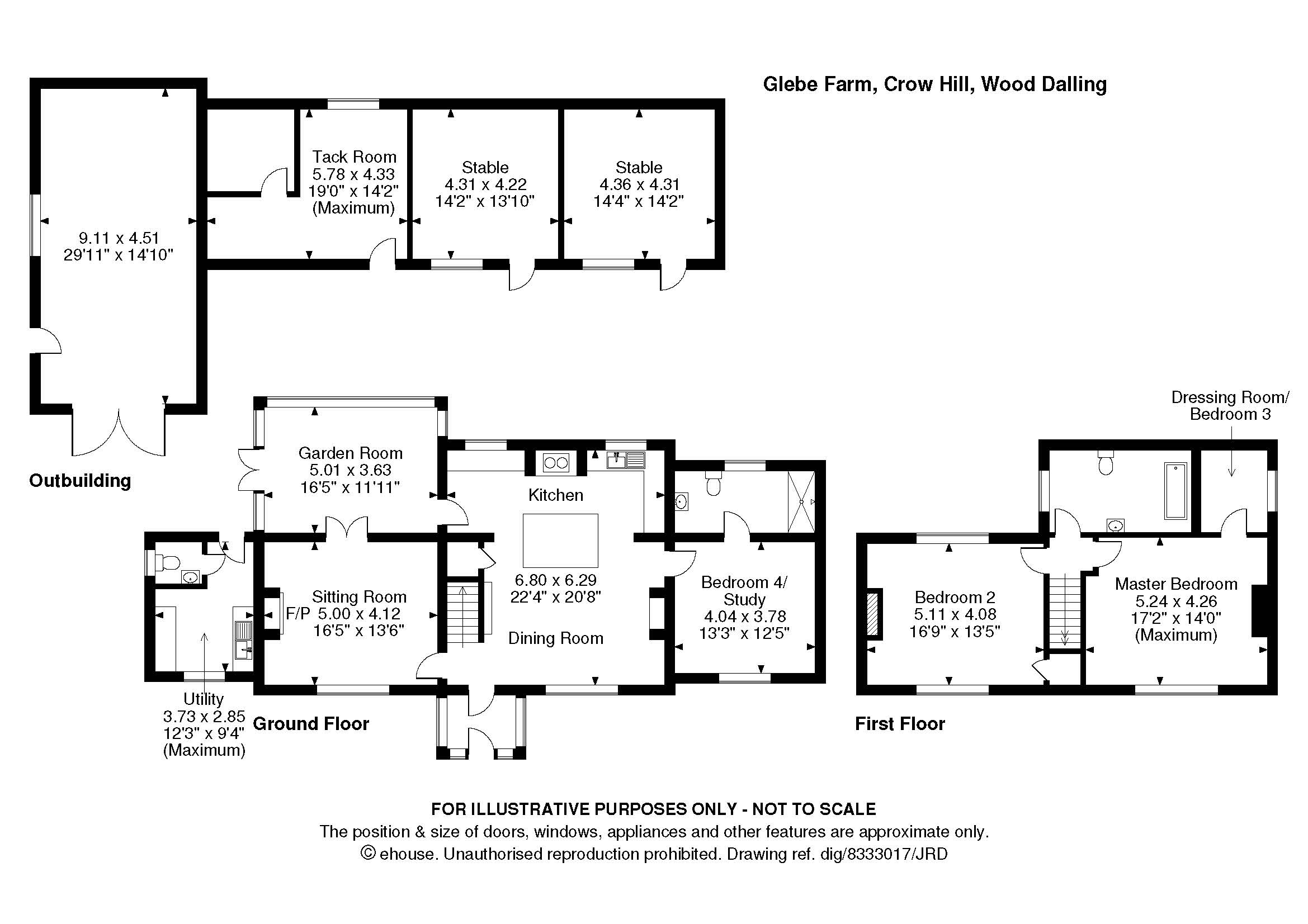 3 bed detached house for sale in Crow Hill, Wood Dalling, Norwich NR11