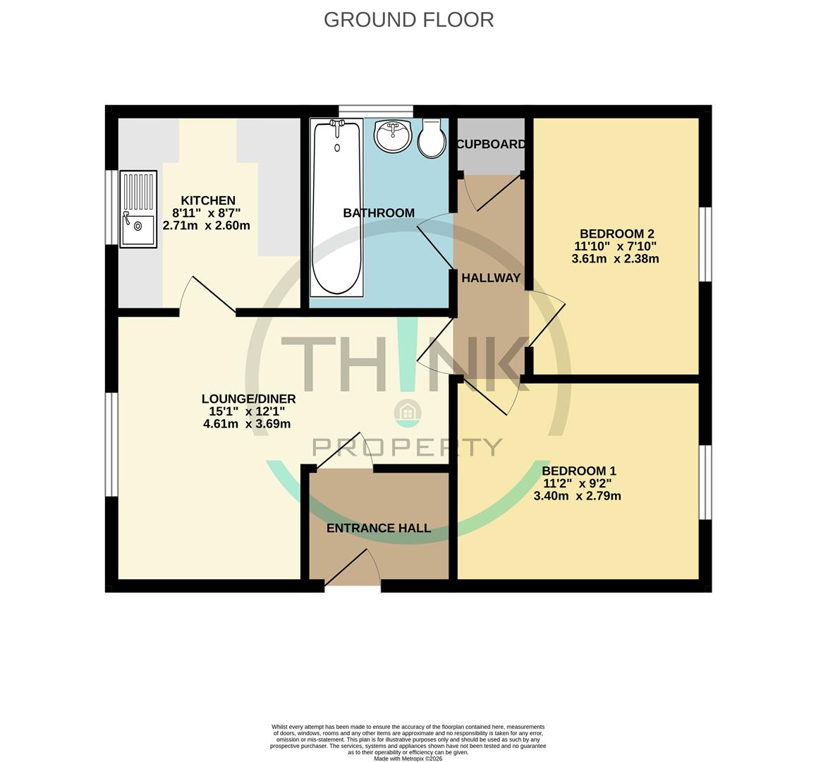 Lilian Close, Norwich floorplan