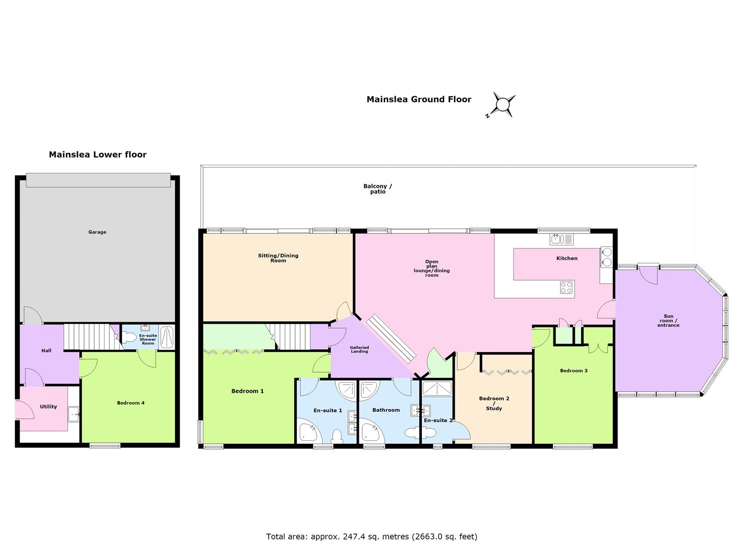 Mainslea, Isle Of Arran floorplan