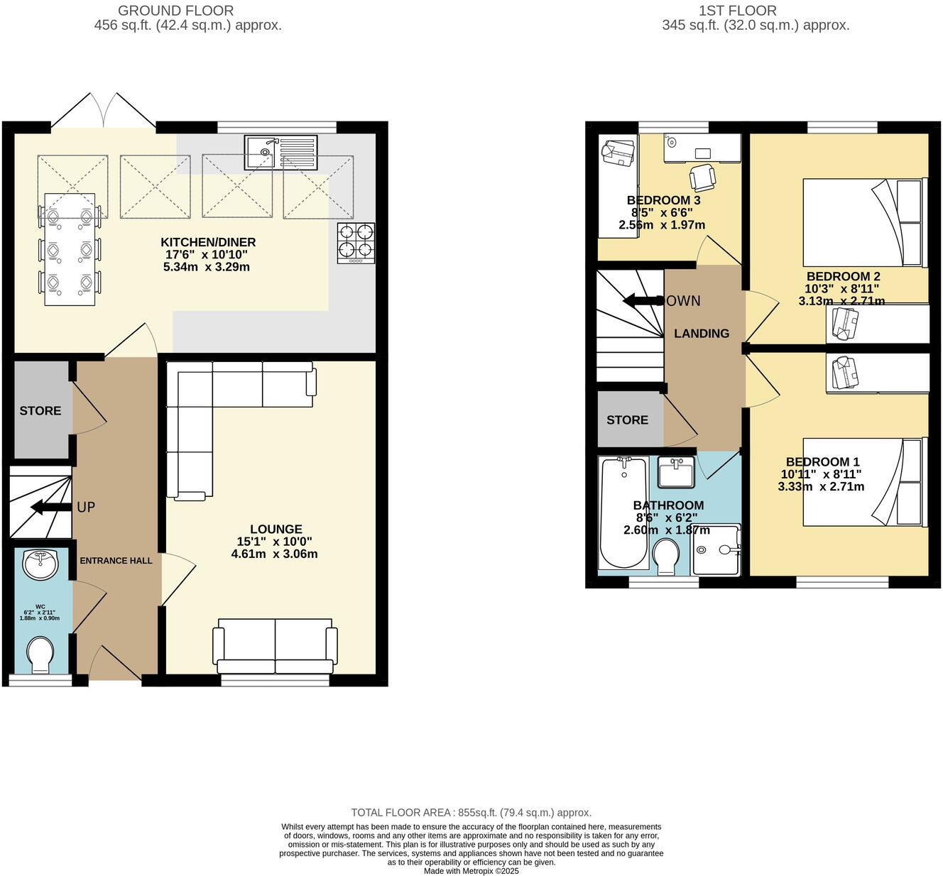 17, Blackberry Lane, Stockport floorplan