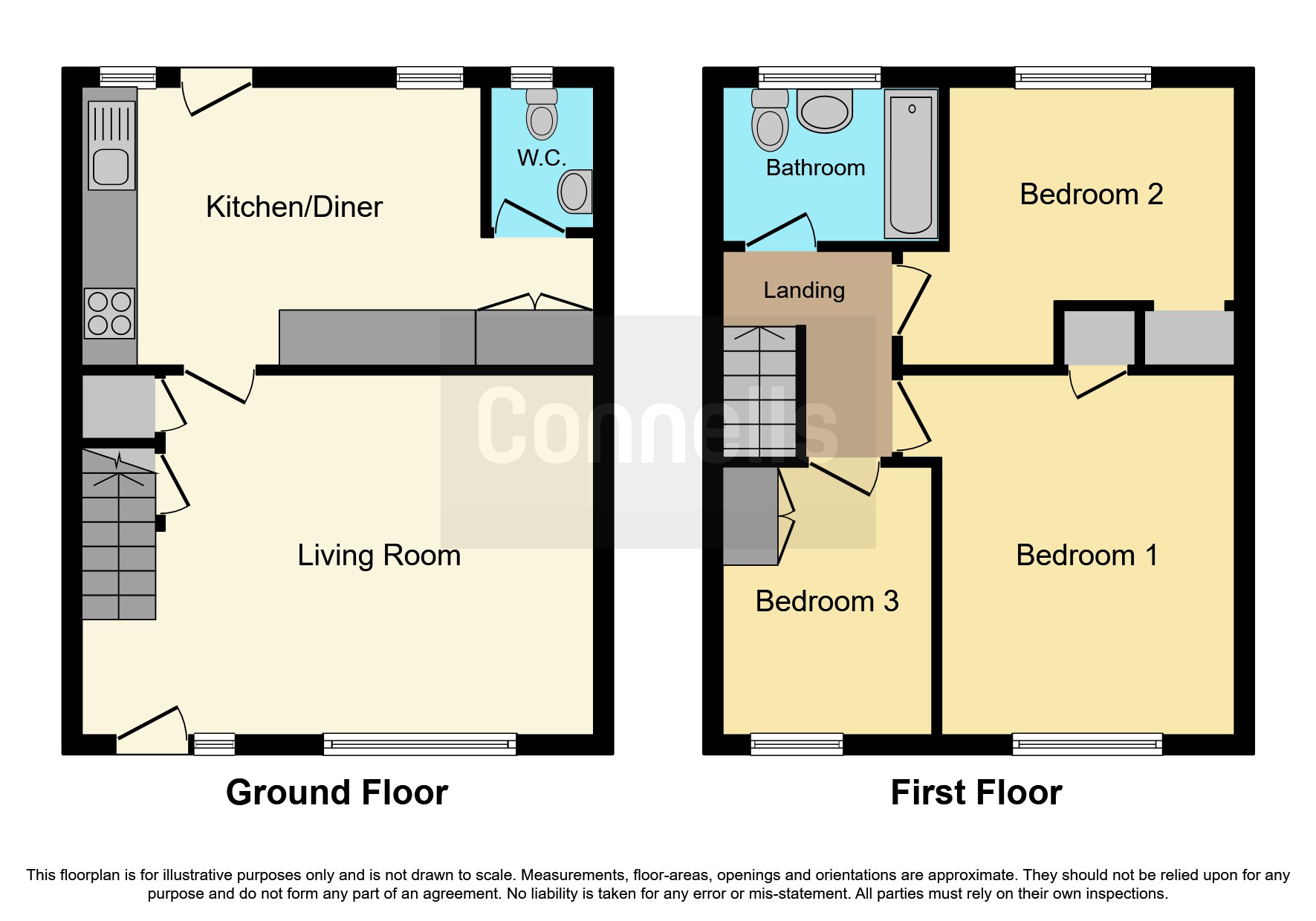 Court Lodge Road, Horley RH6, 3 bedroom end terrace house for sale