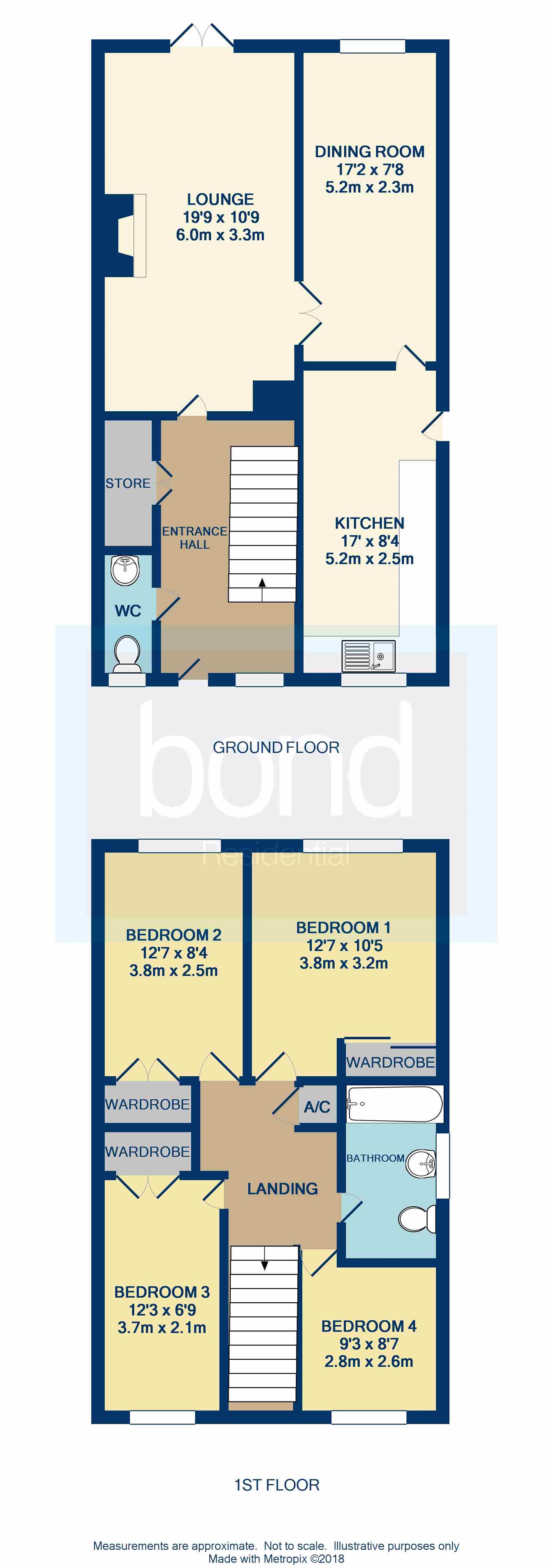 4 Bedrooms Semi-detached house to rent in Julian Close, Broomfield, Chelmsford CM1