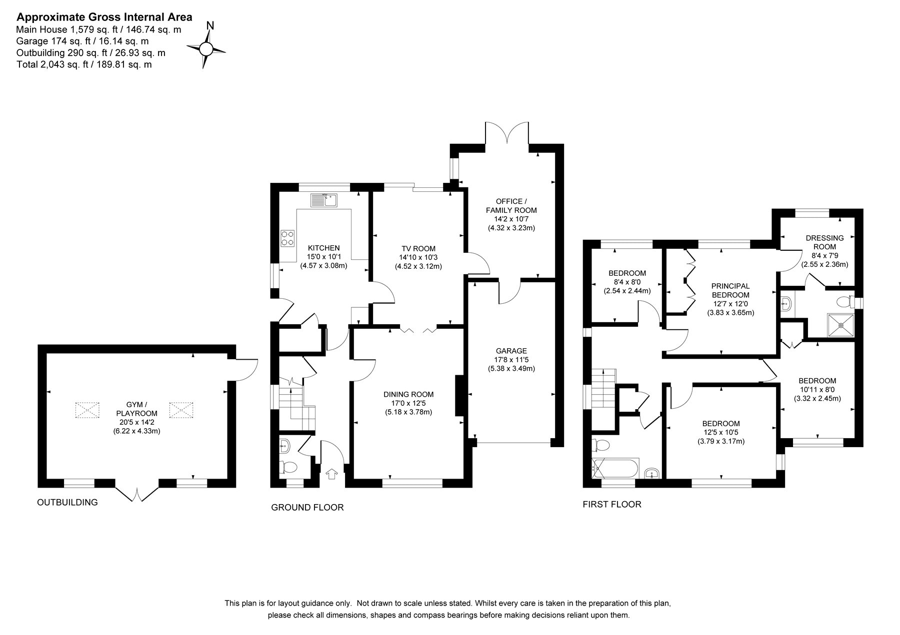 27, Lane End Drive, Woking floorplan