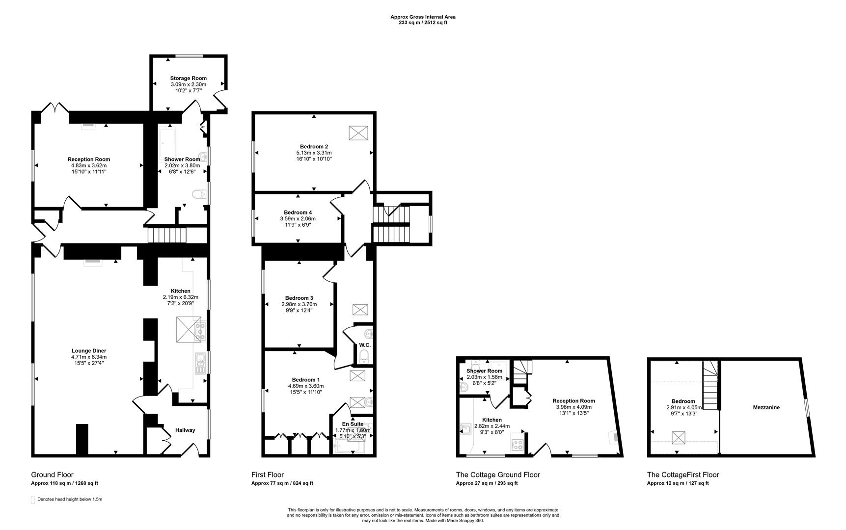 Bank Farm, Church Lane, Narberth floorplan