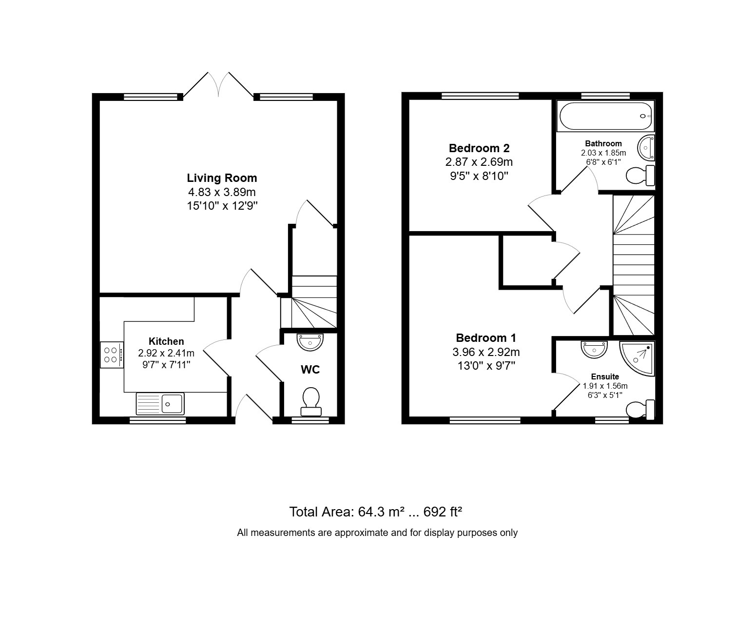 1 Victoria Close, King's Lynn, Norfolk floorplan