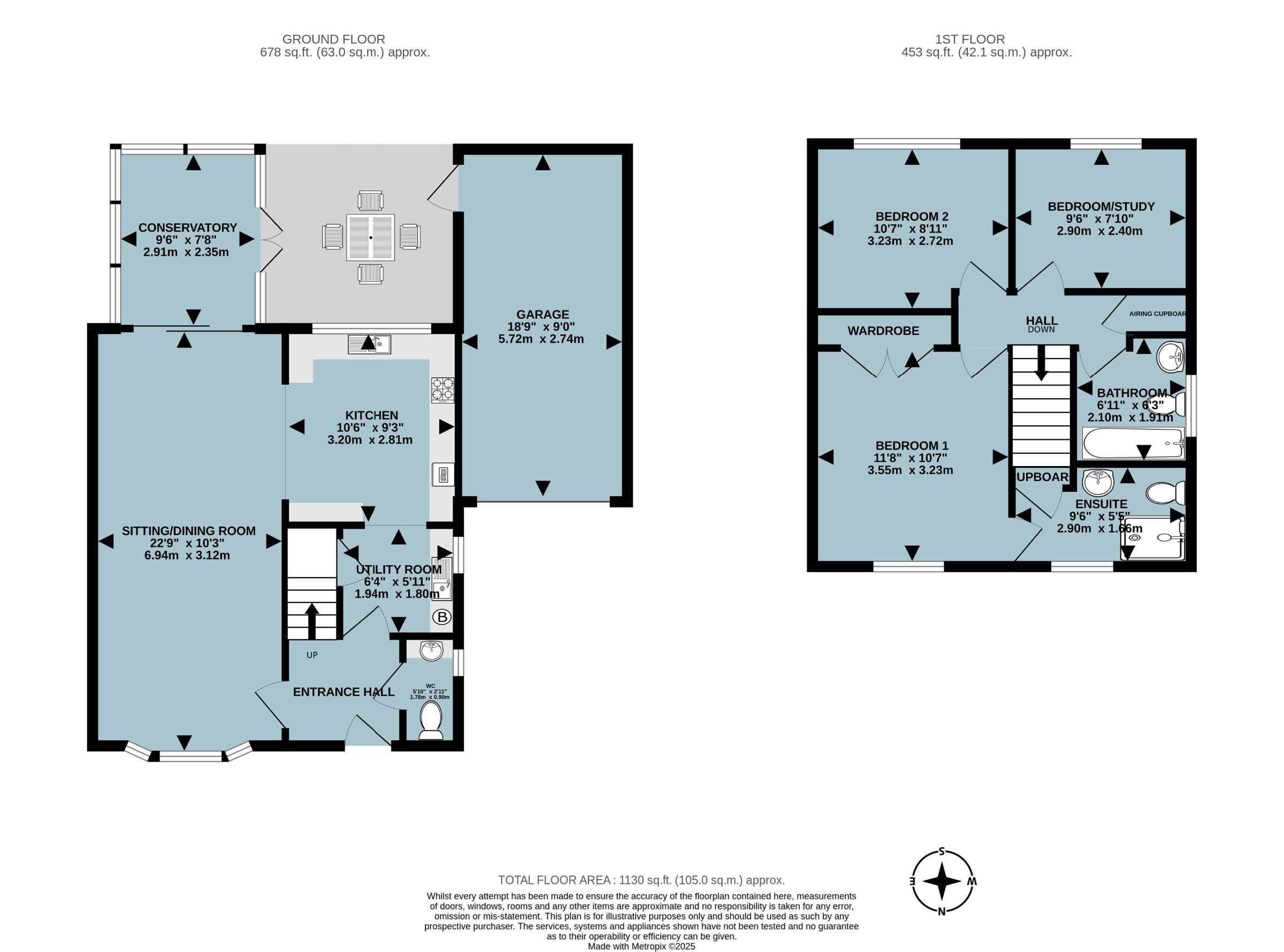 27 Kings Park, Chulmleigh floorplan