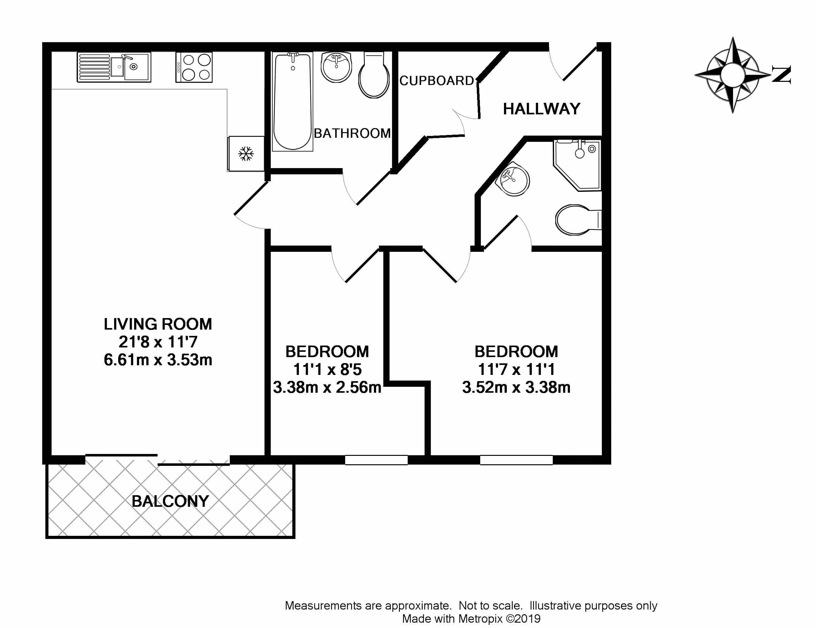 2 Bedrooms Flat for sale in Tadros Court, High Wycombe HP13