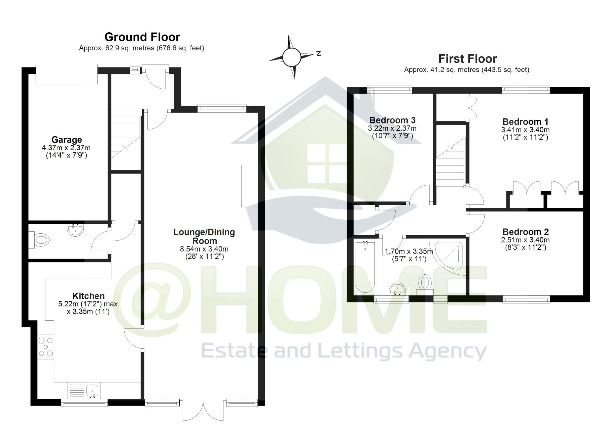 3 Bedrooms Semi-detached house for sale in Kestrel Close, Horsham RH12