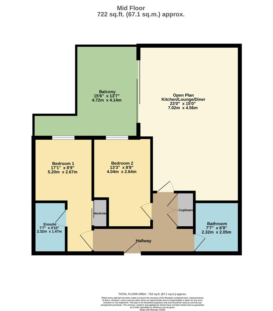 12 Moyle House, Little Brights Road, Belvedere floorplan