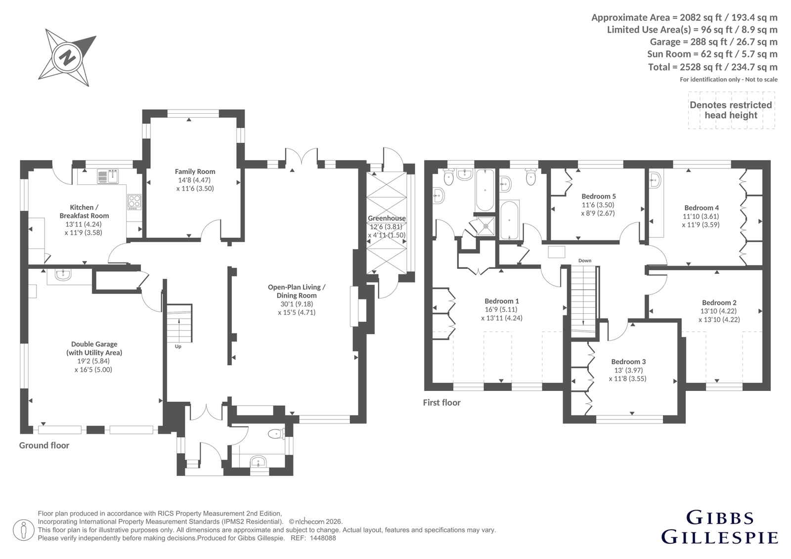 11, Ridgemount End, Gerrards Cross floorplan