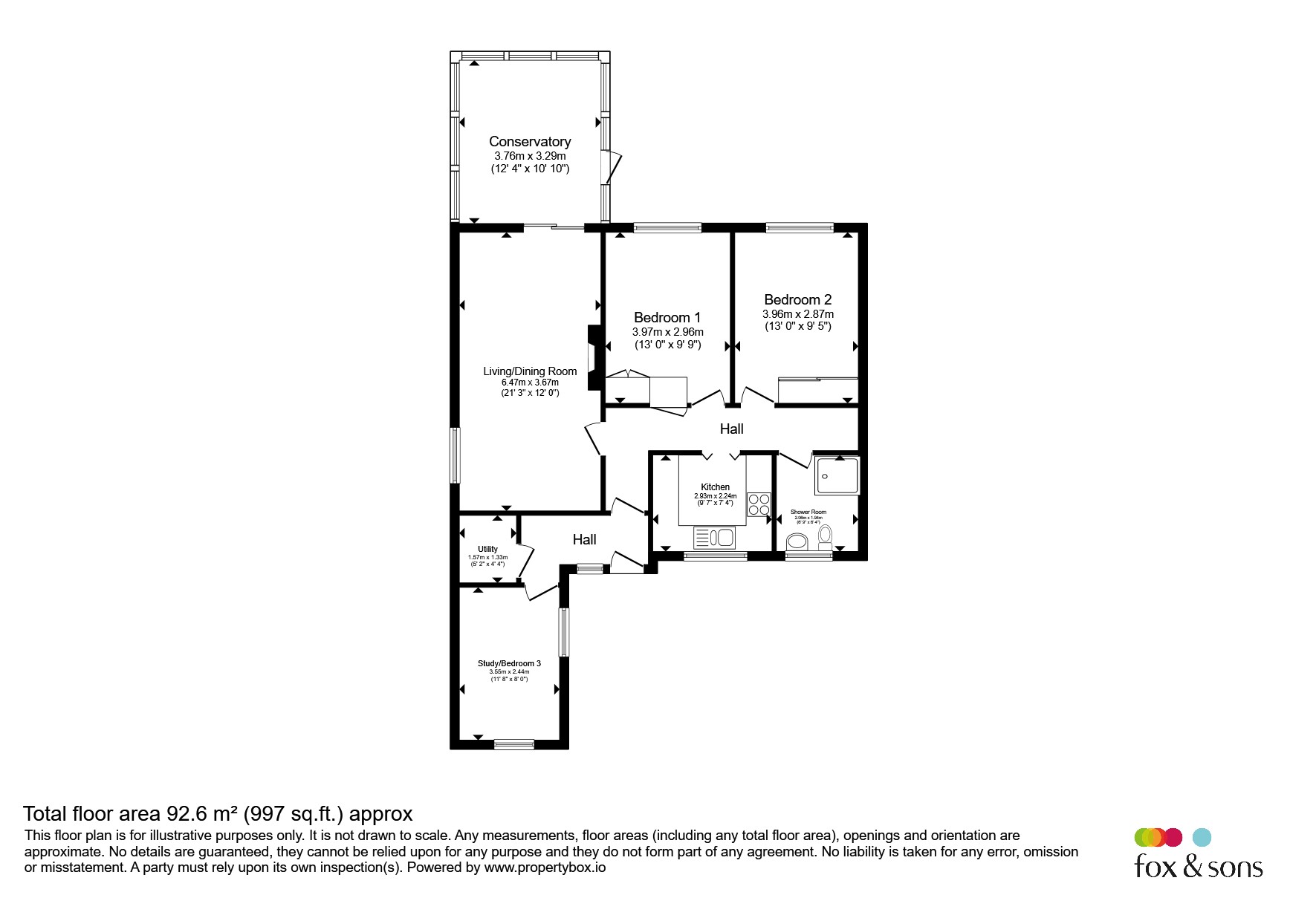 24, Paynes Close, Dorchester floorplan
