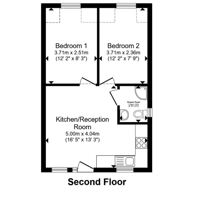 Flat A, TUNBRIDGE WELLS floorplan