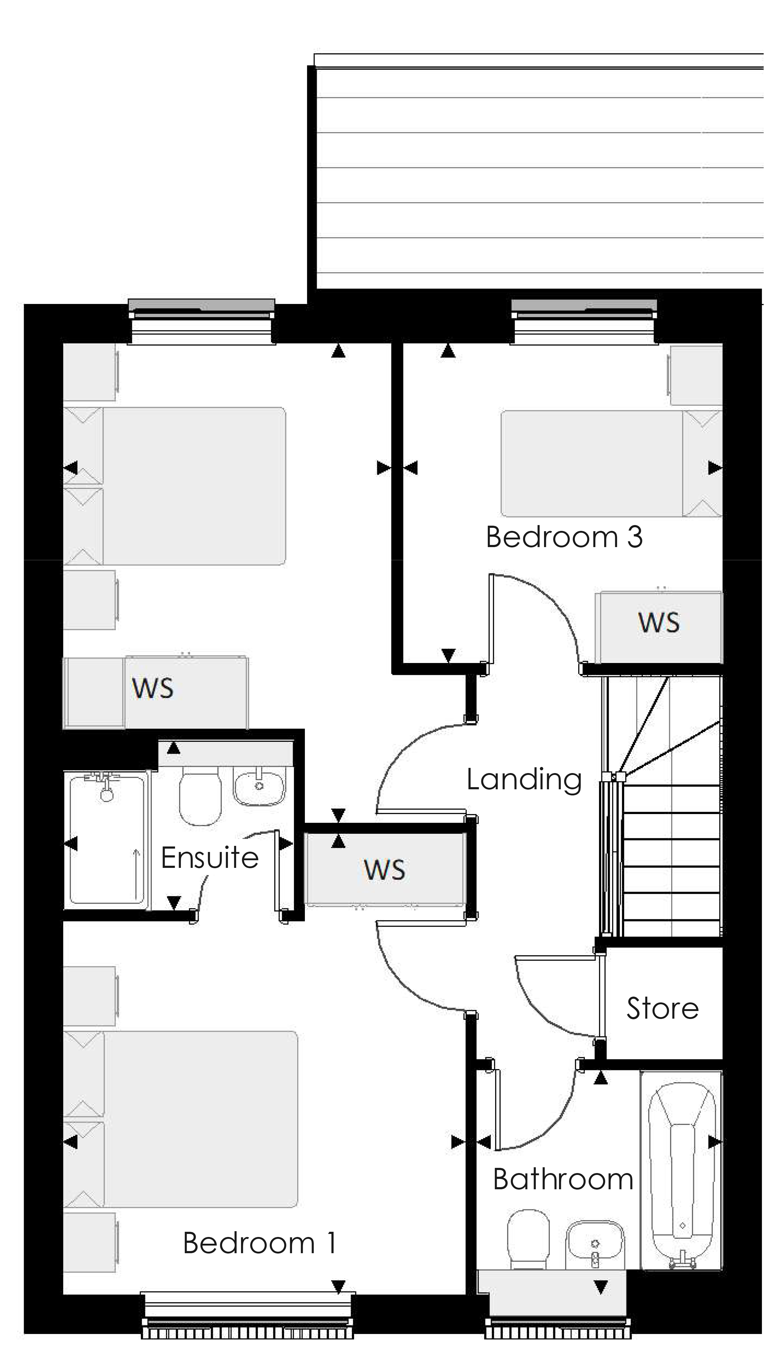 1003, Land At Northend, Creech St Michael floorplan