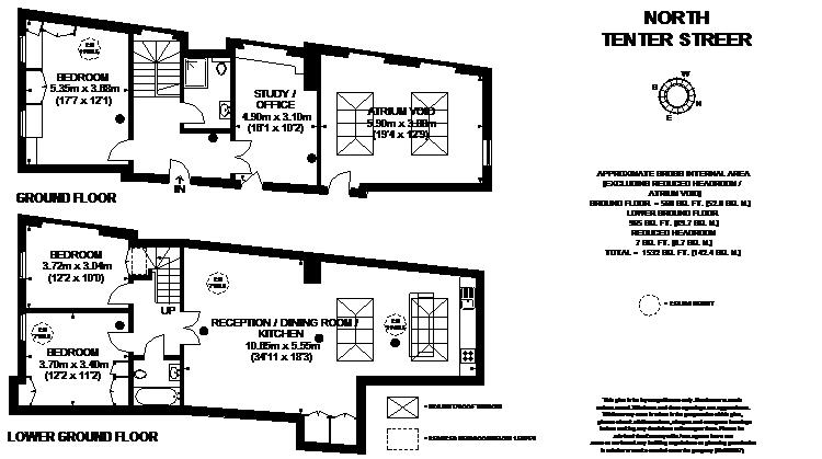 3 Bedrooms Flat to rent in North Tenter Street, London E1