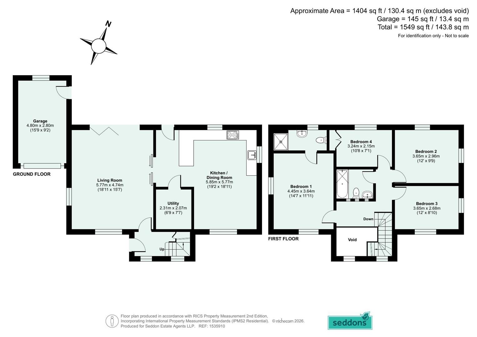 Fore Street, Tiverton floorplan