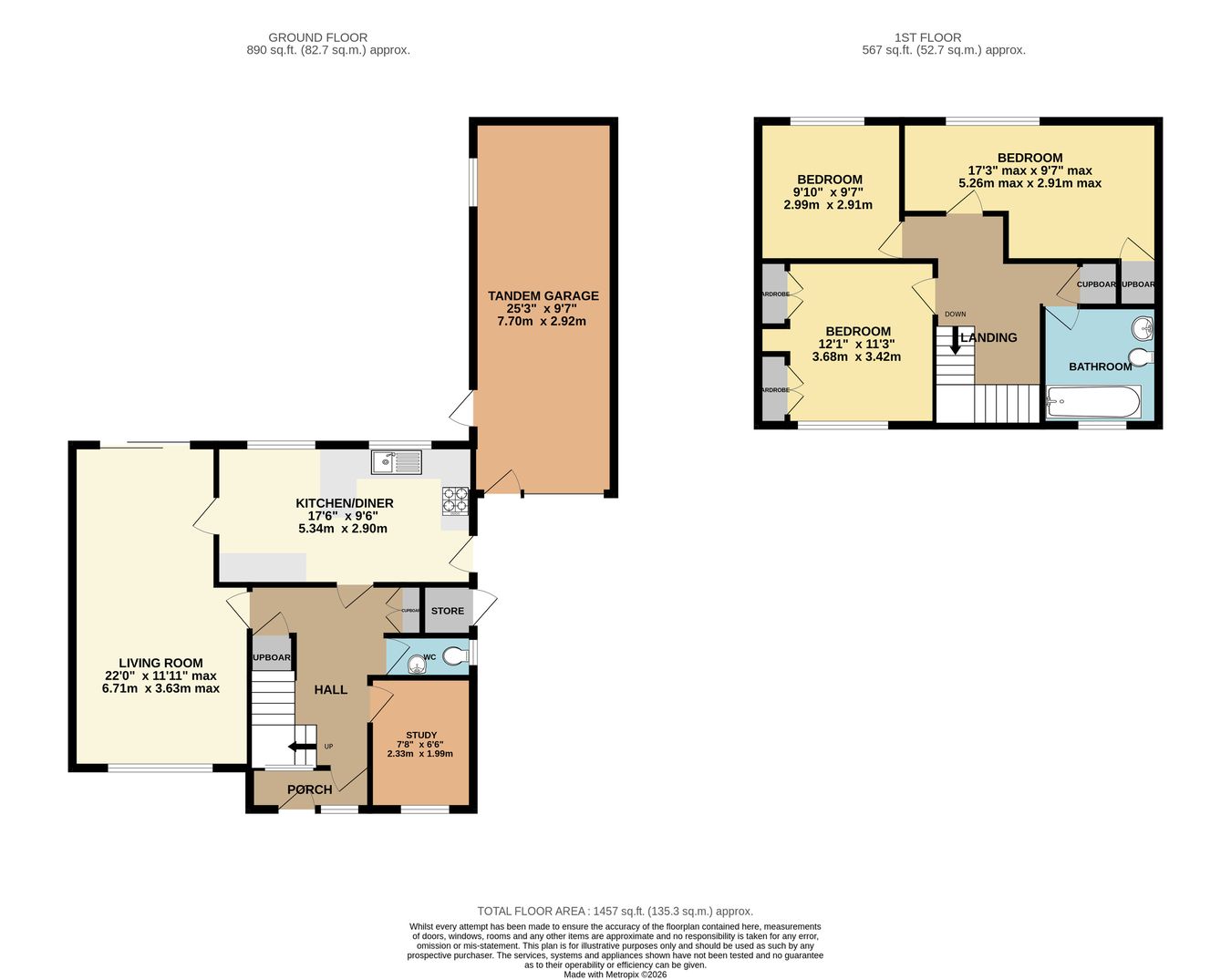 25, Buckholt Avenue, Bexhill-on-Sea floorplan