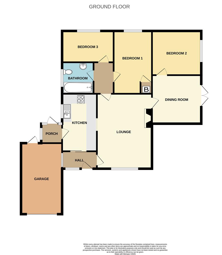 12, Maple Close, Tavistock floorplan