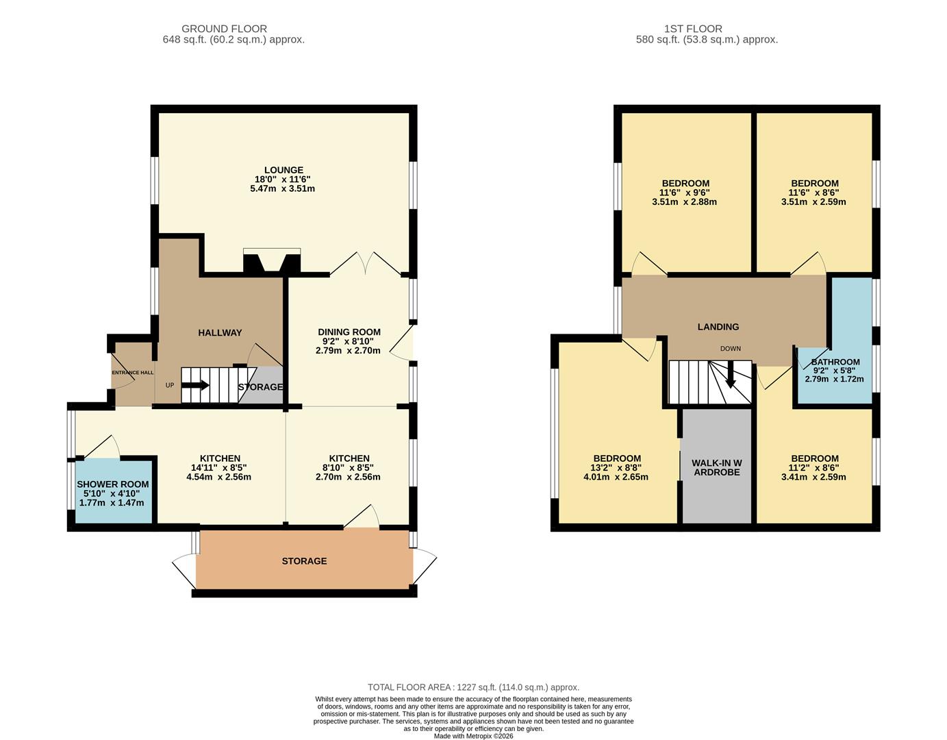38, Madeira Avenue, Worthing floorplan
