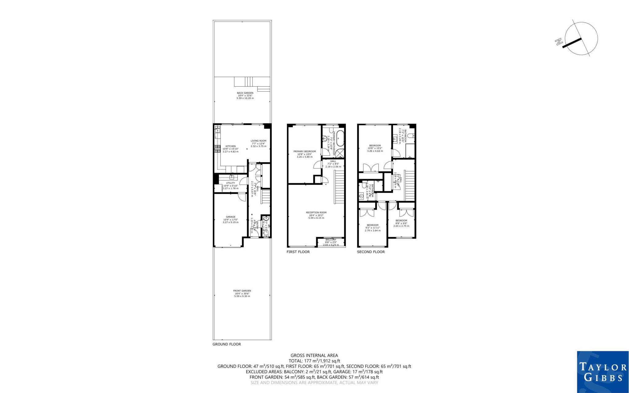 10, North Grove, London floorplan