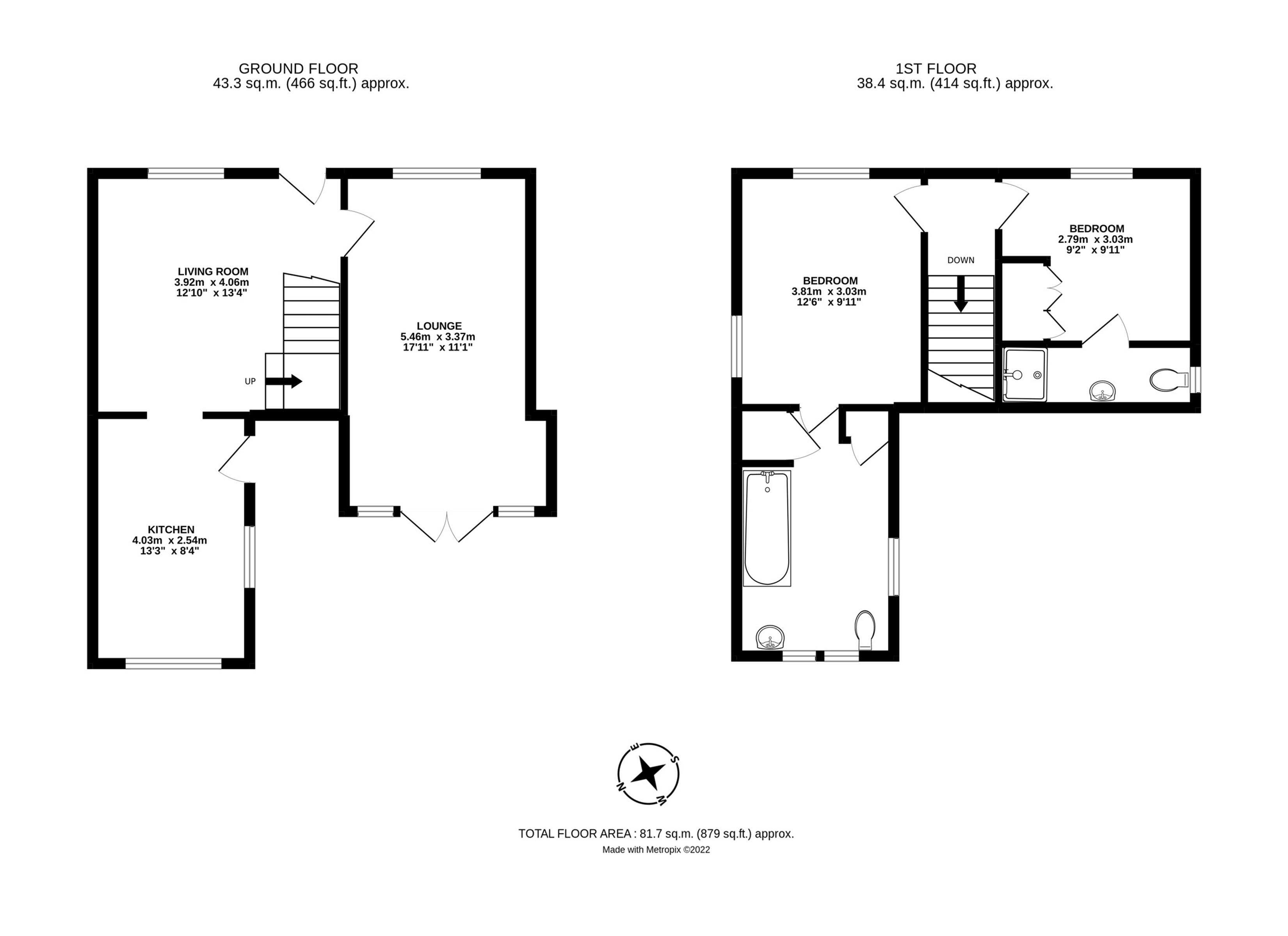 Albert Road, Addlestone KT15, 2 bedroom detached house for sale
