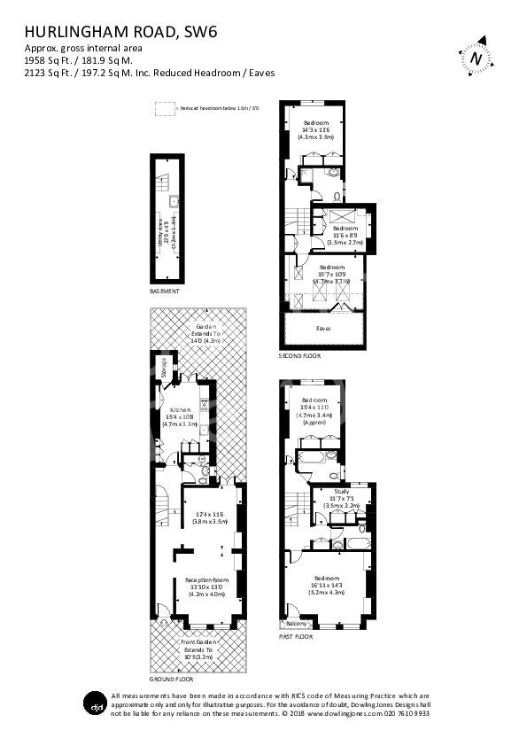 5 Bedrooms  to rent in Hurlingham Road, Fulham SW6