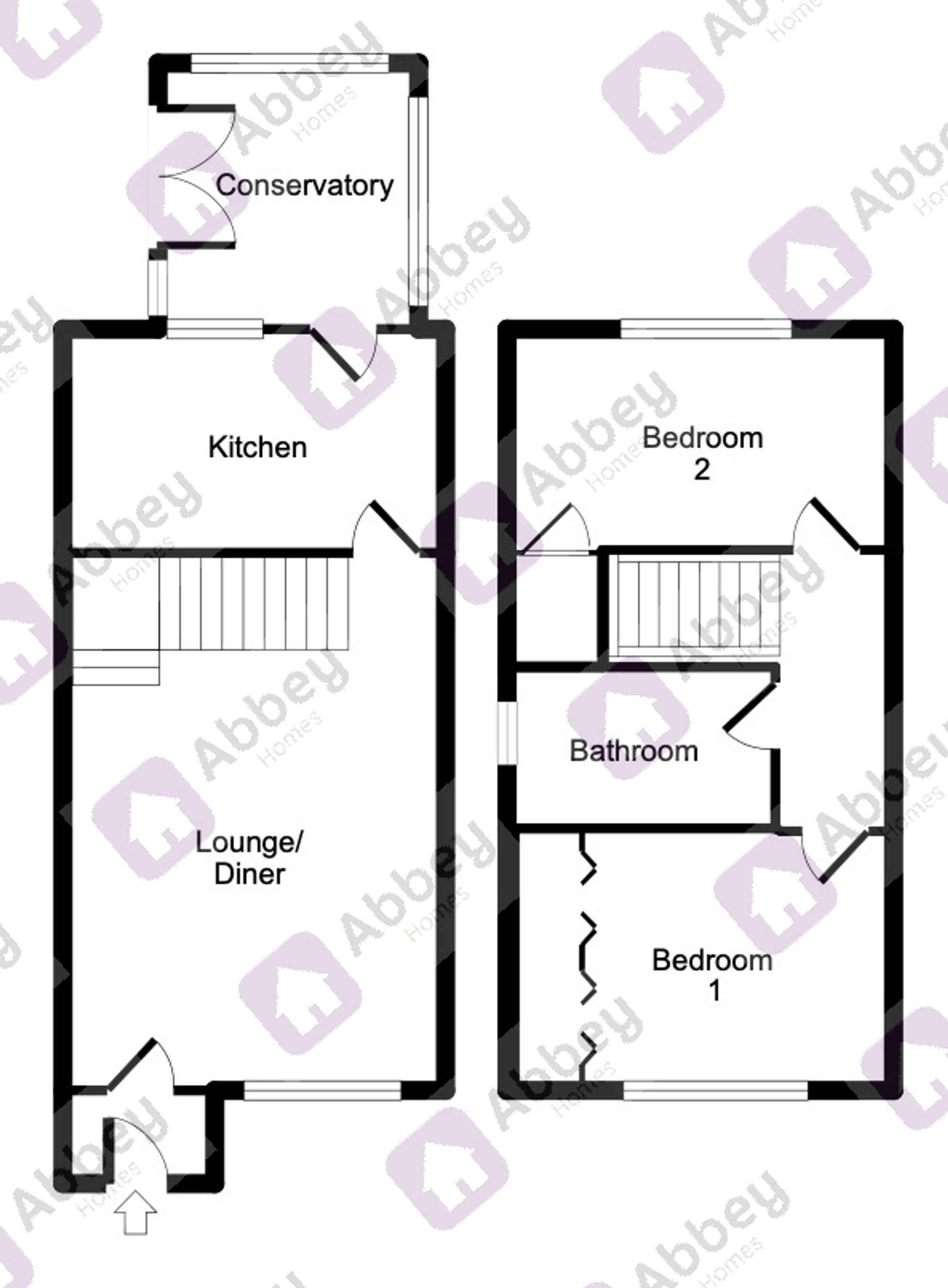 34 Castle Fields, Leicester floorplan