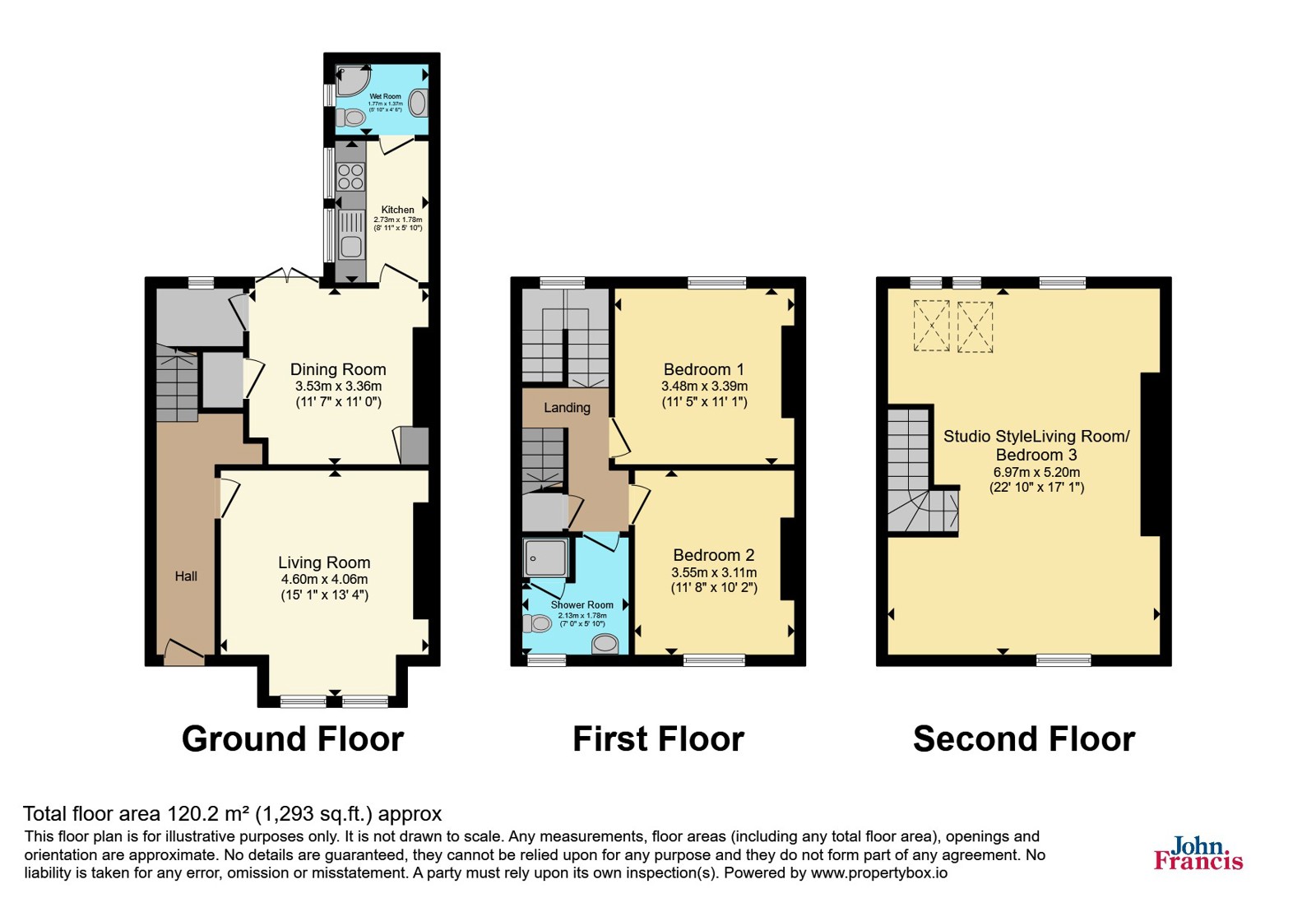 1, Latimer Road, Carmarthenshire floorplan
