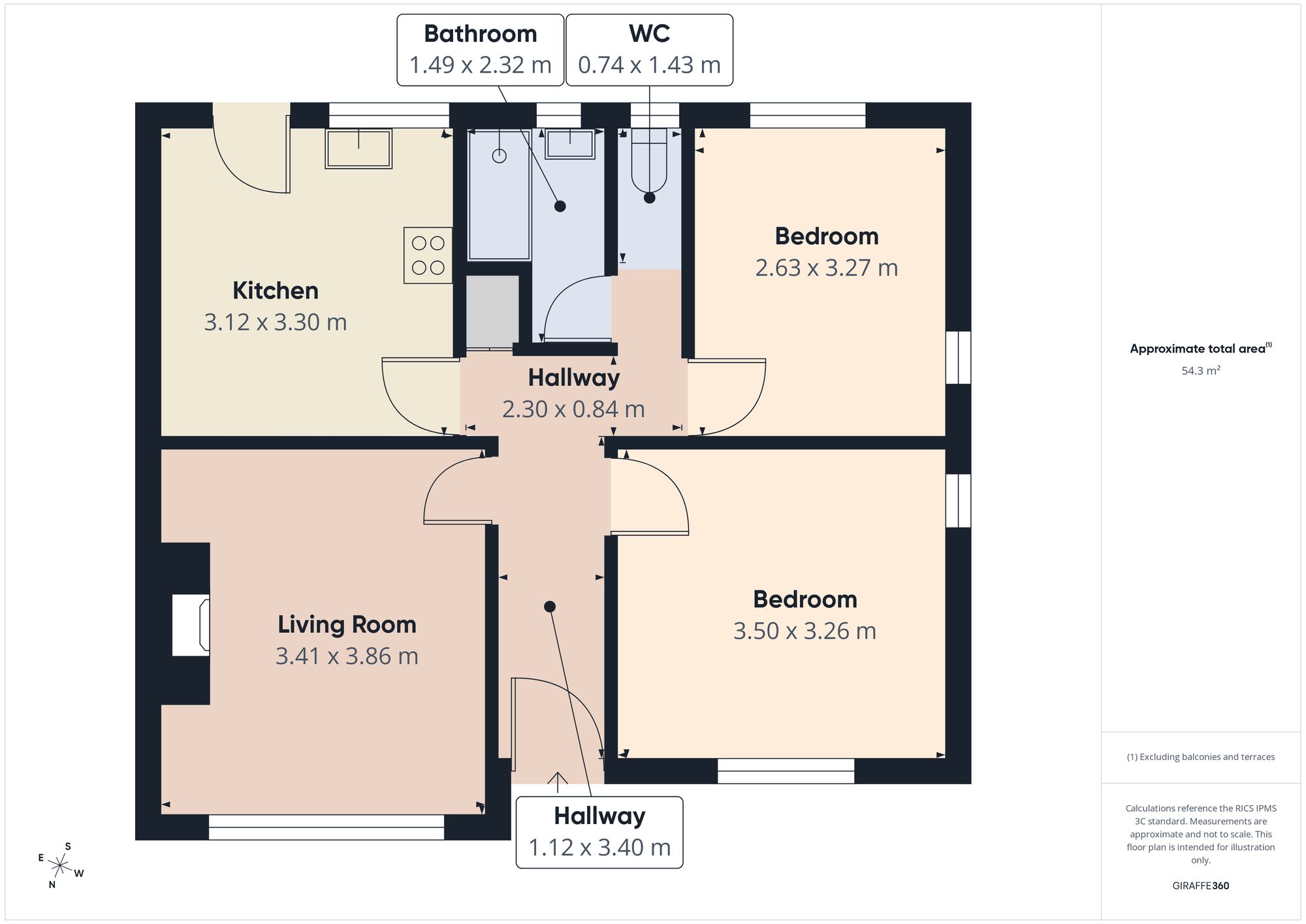 18 Egremont Drive, Gateshead floorplan