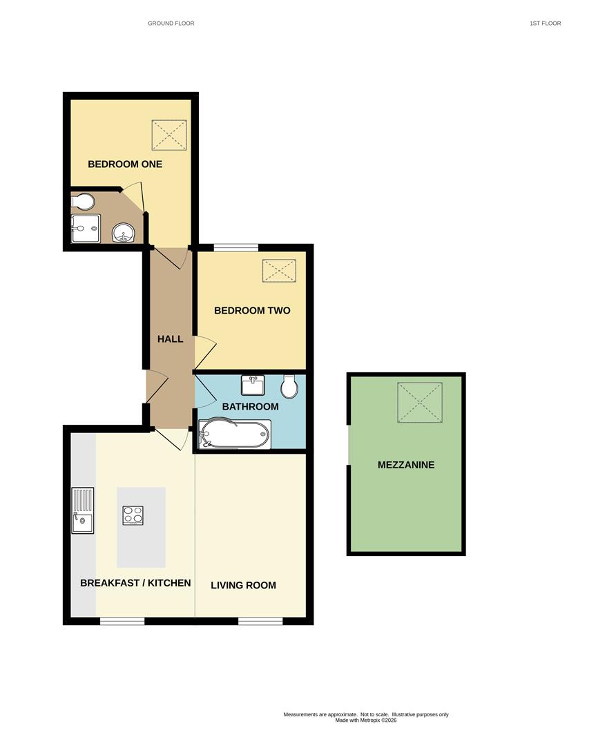 Flat 7, St Albans Place, 35 Chester Road, Macclesfield floorplan