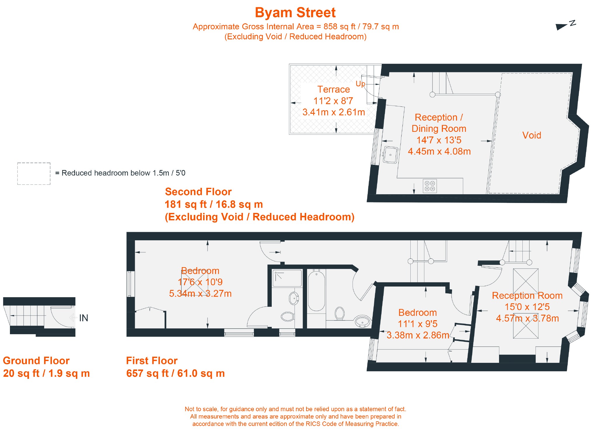 2 Bedrooms Flat to rent in Byam Street, Fulham, London SW6