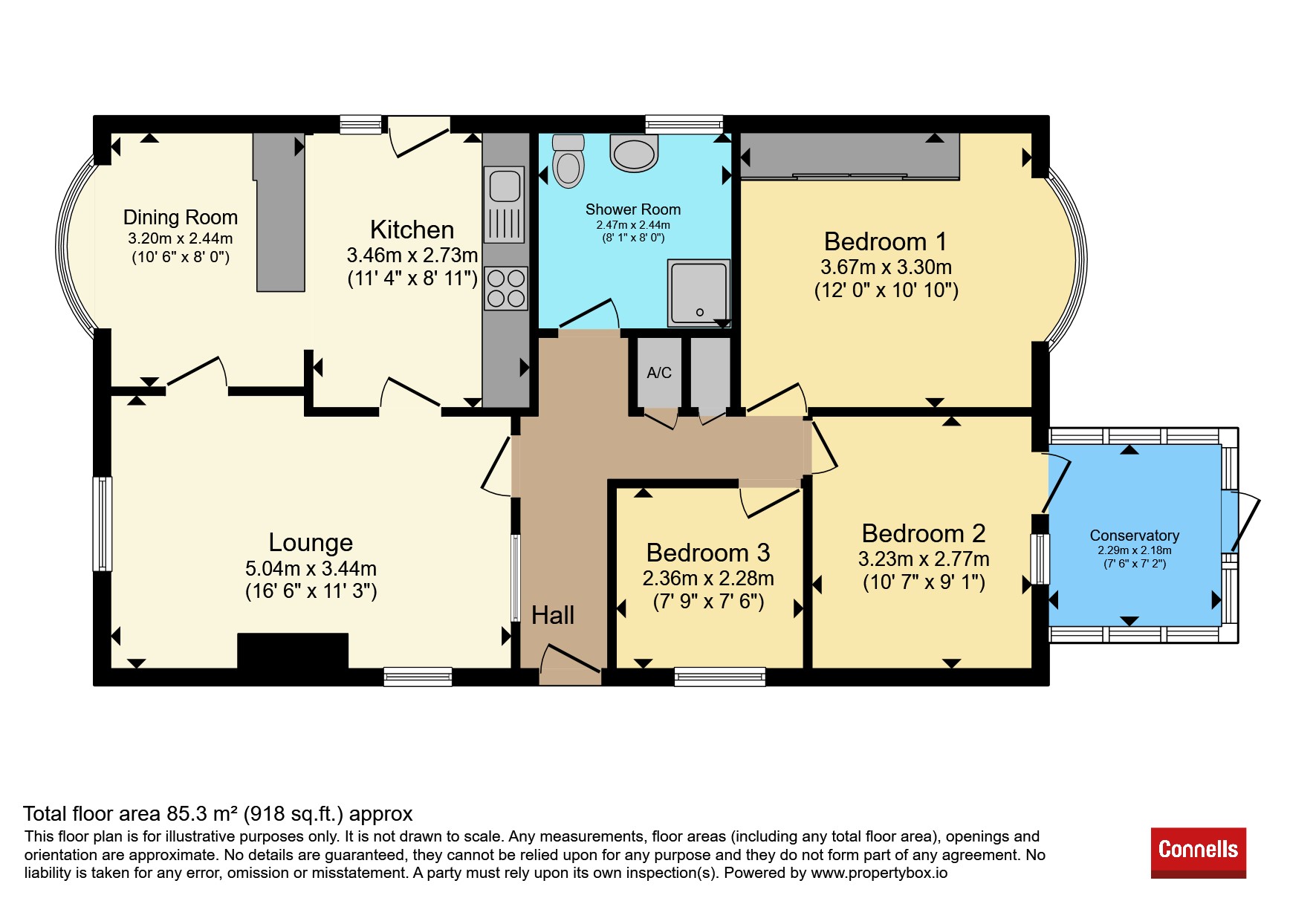 35, Hammerton Way, Warwick floorplan