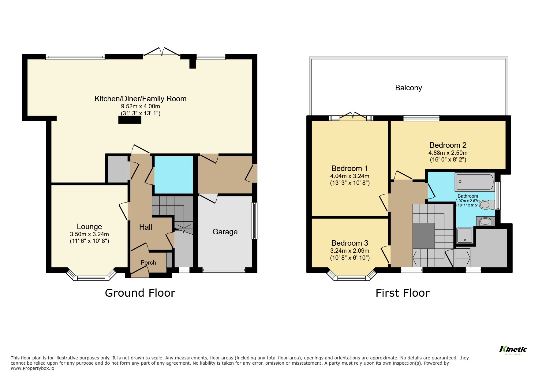 93 Yarborough Crescent, Lincoln, Lincolnshire floorplan