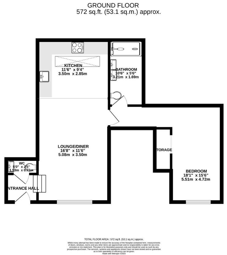 84A,, Watling Street, Hertfordshire floorplan