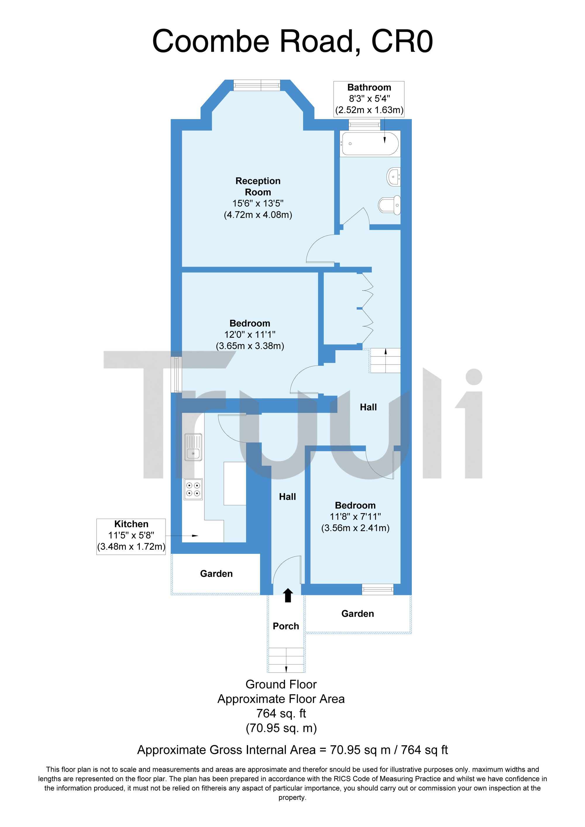 34a Coombe Road, Croydon floorplan
