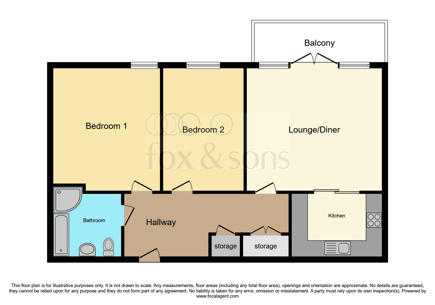 15, Chestnut Court, Chestnut Road, Dorchester floorplan