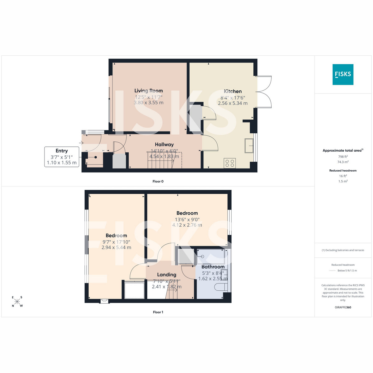 3, Nash Road, Romford floorplan