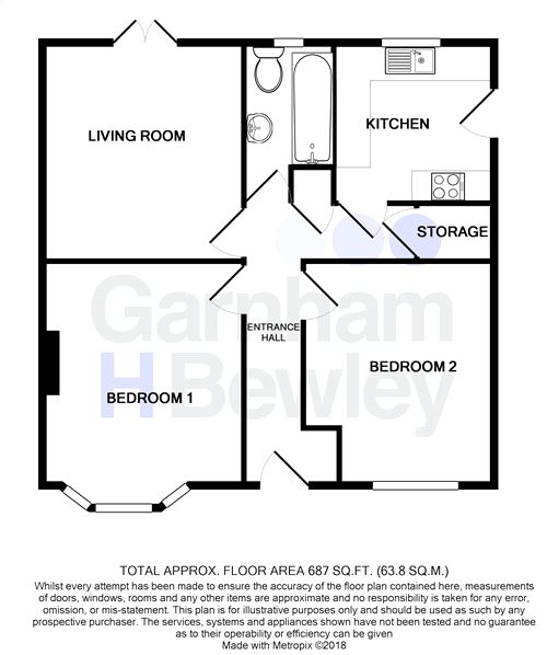 2 Bedrooms Flat for sale in Halsford Park Road, East Grinstead, West Sussex RH19