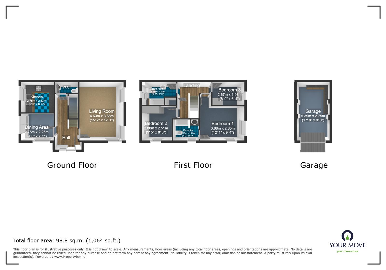 5, Guardians Close, West Midlands floorplan