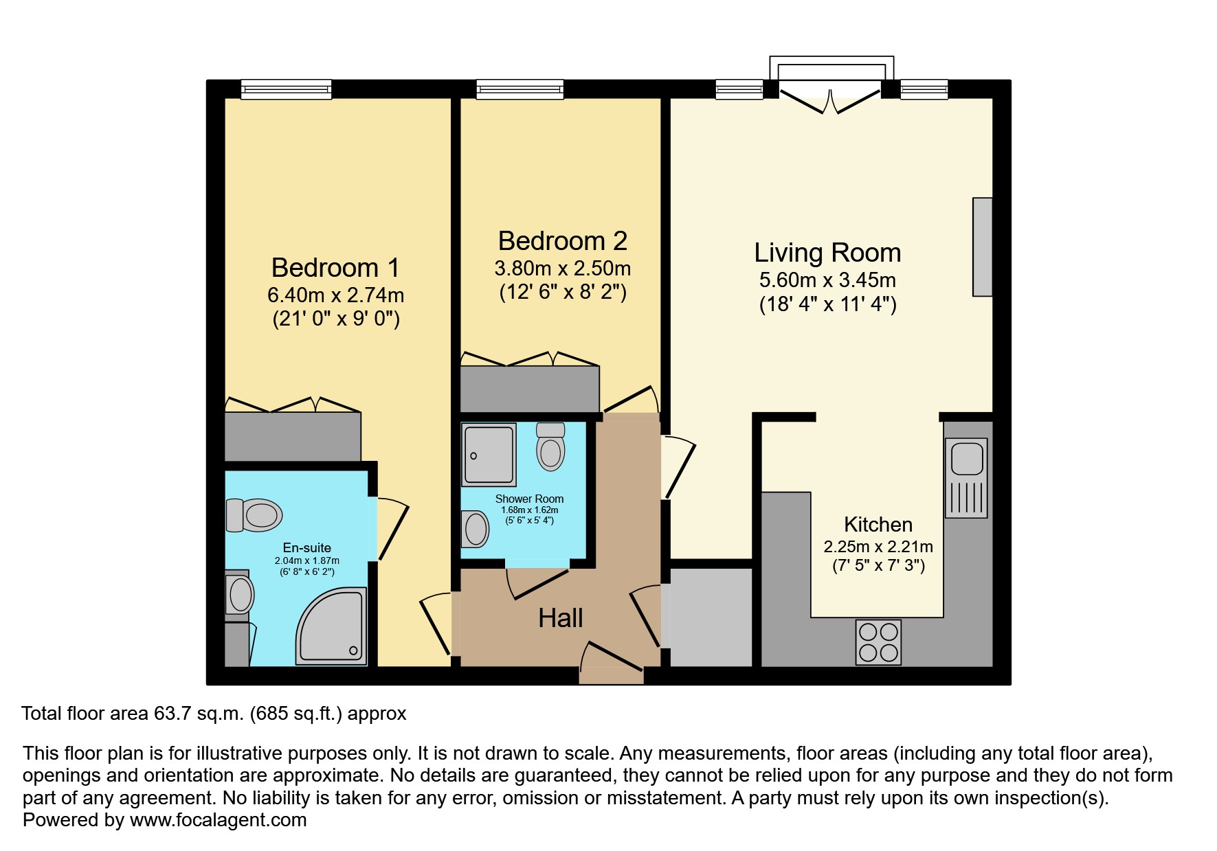 29, Briary Court, Cowes floorplan