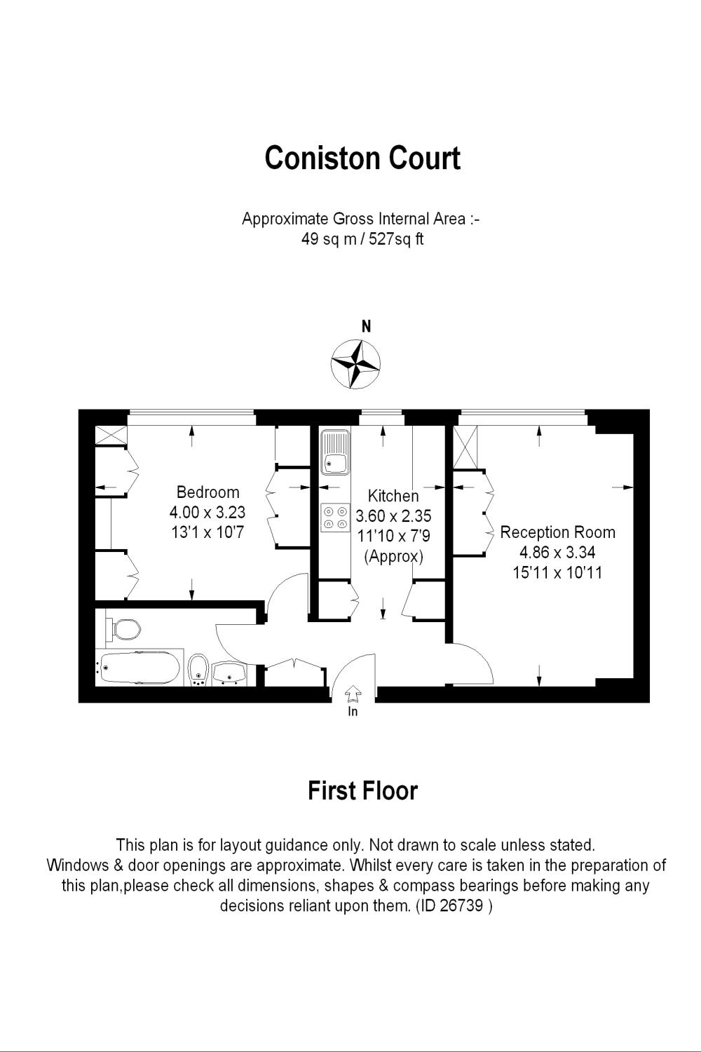 1 Bedrooms Flat to rent in Kendal Street, London W2