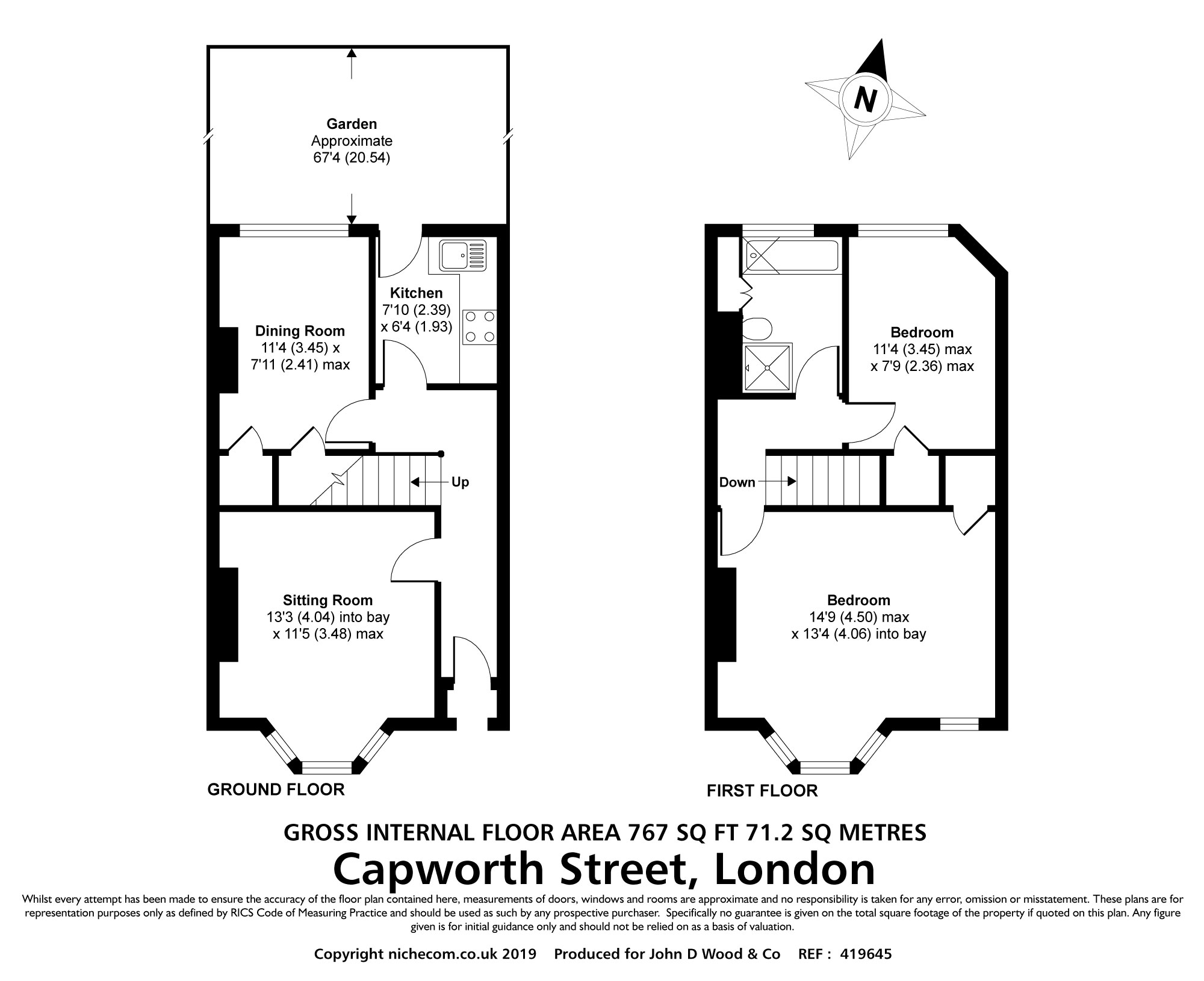 2 Bedrooms  to rent in Capworth Street, London E10