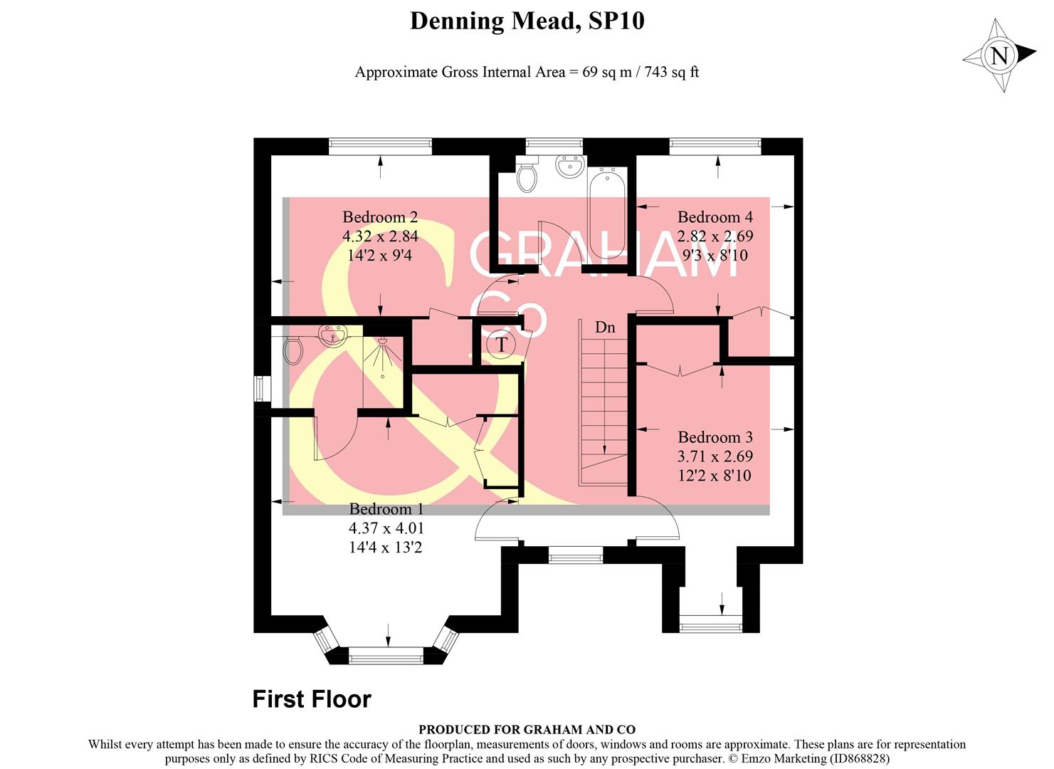 Denning Mead, Andover SP10, 4 bedroom detached house for sale