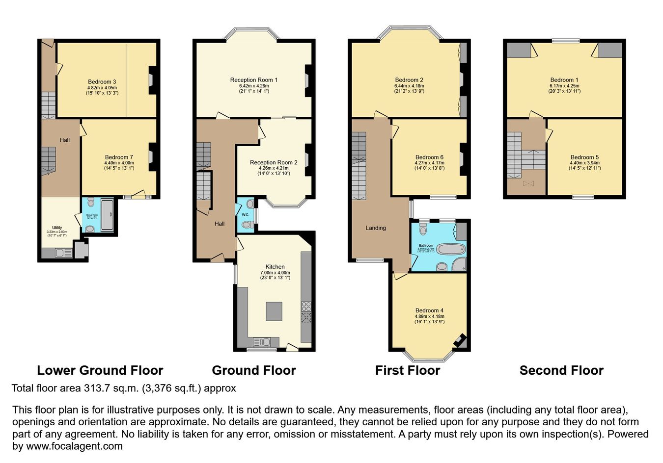130, Eaton Crescent, Swansea floorplan