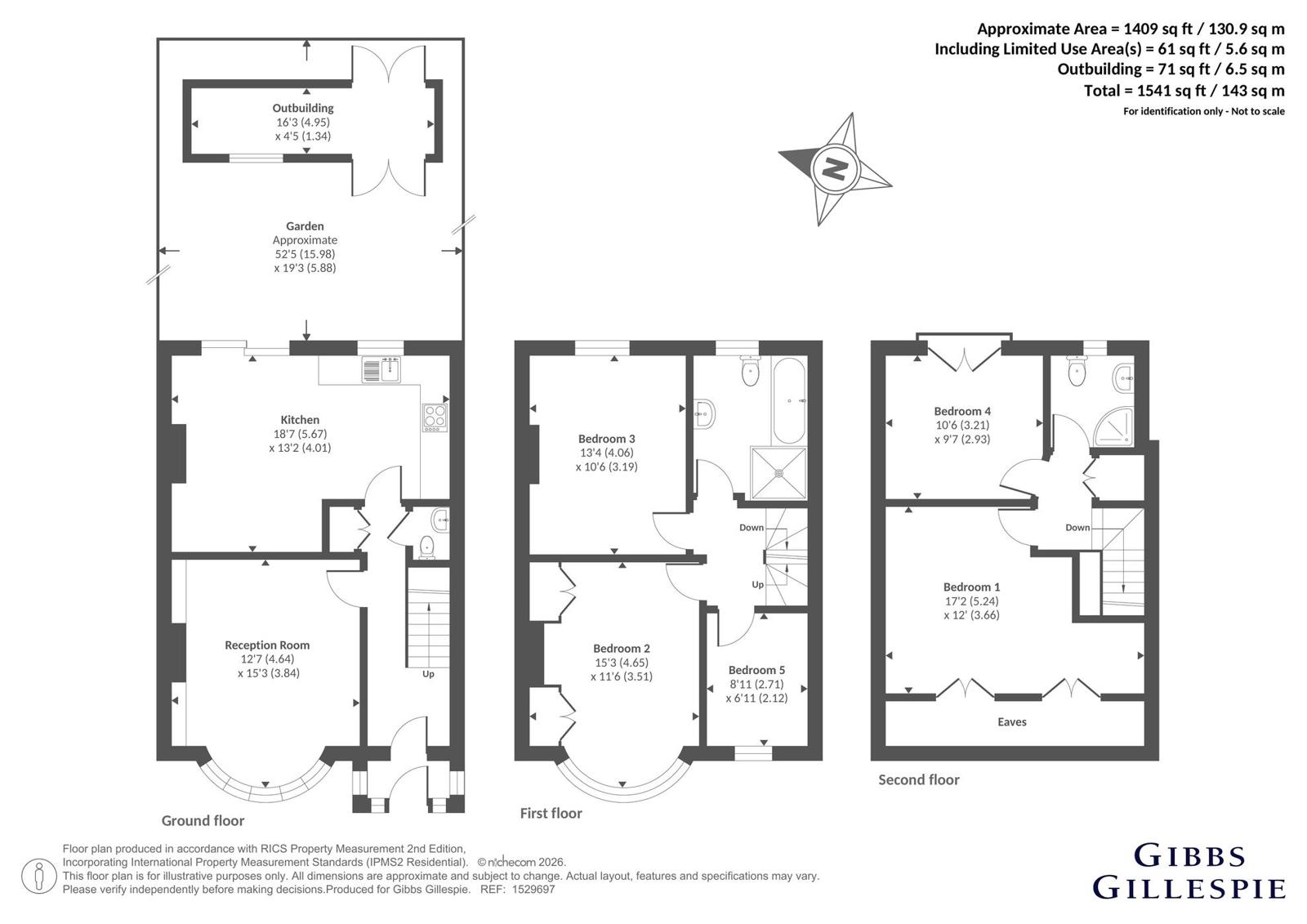 31, Balmoral Gardens, London floorplan