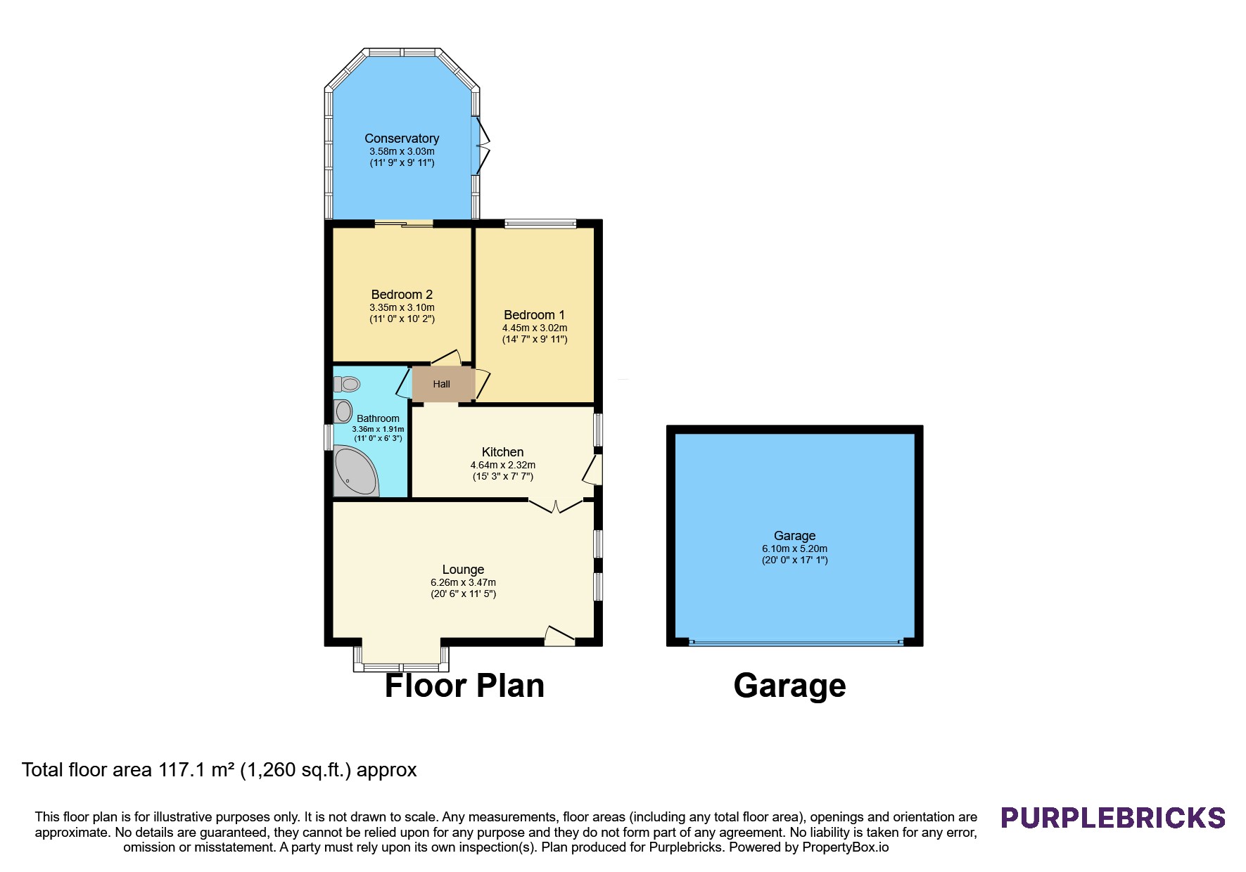 11, Tracks Lane, Wigan floorplan